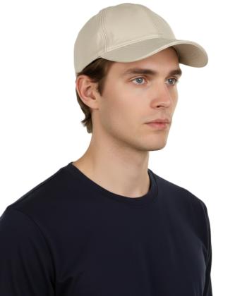 كلاه گپ چرم طبيعي بيسراك مدل HatLeather-102N