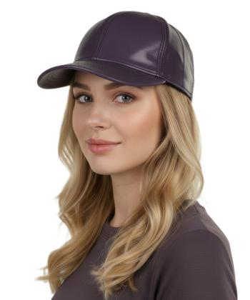 كلاه گپ چرم طبيعي بيسراك مدل HatLeather-102N