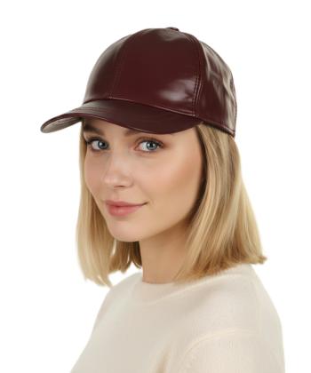 كلاه گپ چرم طبيعي بيسراك مدل HatLeather-102N