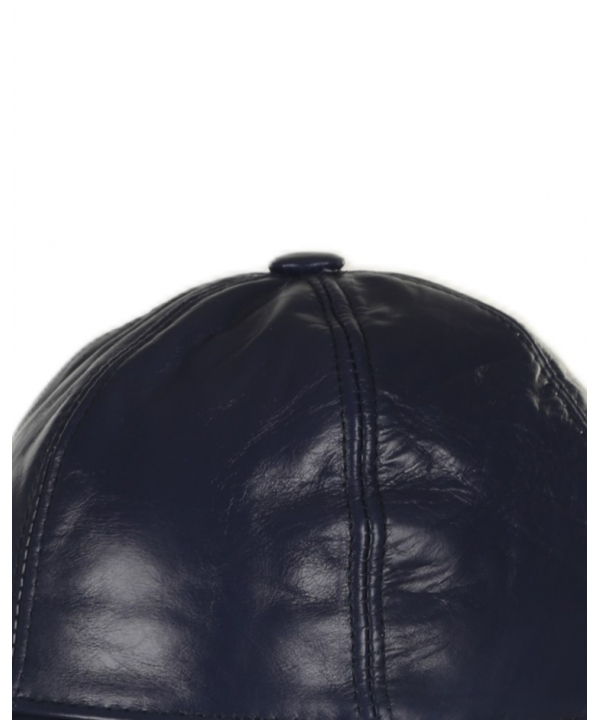 كلاه گپ چرم طبيعي بيسراك مدل HatLeather-102N