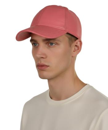 كلاه گپ چرم طبيعي بيسراك مدل HatLeather-102N