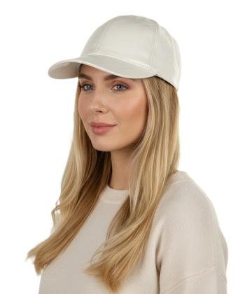 كلاه گپ چرم طبيعي بيسراك مدل HatLeather-102N