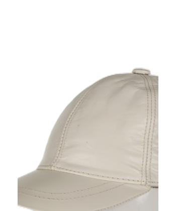 كلاه گپ چرم طبيعي بيسراك مدل HatLeather-102N