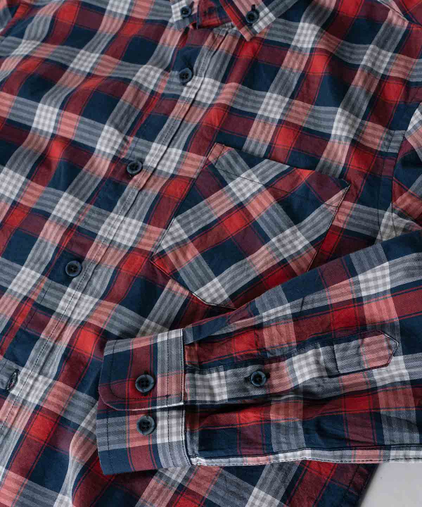 پیراهن چهارخانه مردانه جوتی جینز JootiJeans کد 84531910