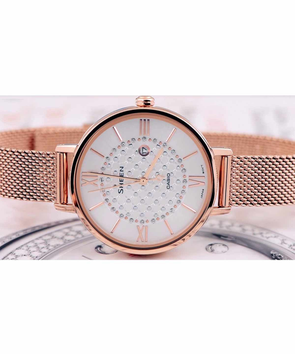 ساعت مچی زنانه کاسیو Casio مدل SHE-4059PGM-7AUDF