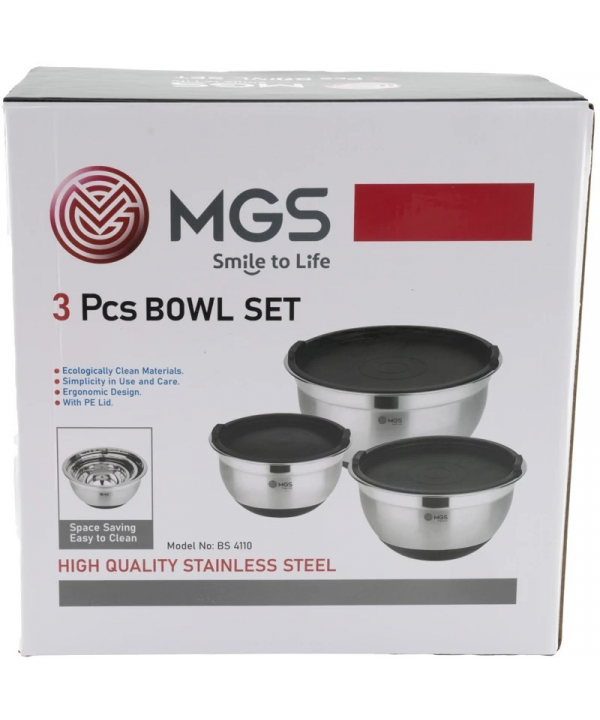 ست آبكش و كاسه درب دار ام جي اس MGS كد ACJL-201