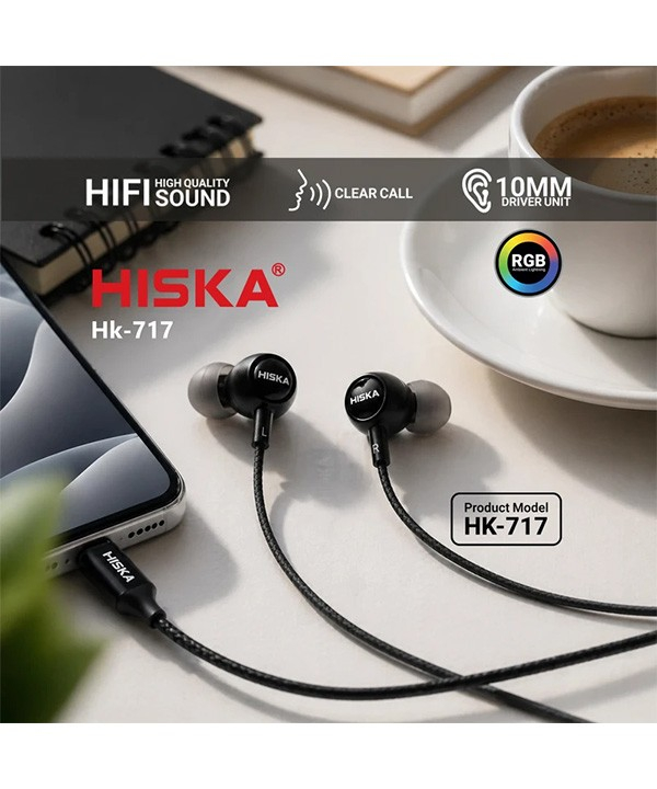 هندزفری هیسکا مدل HK-717