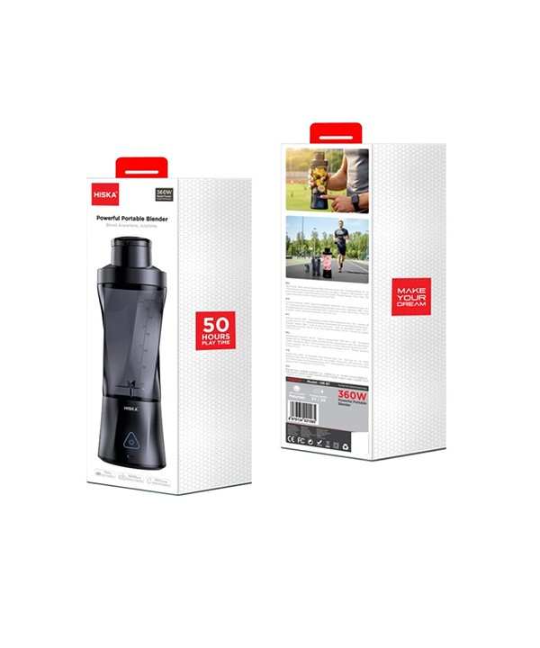 شیکر شارژی هیسکا مدل HR-87 گنجایش 0.7 لیتر