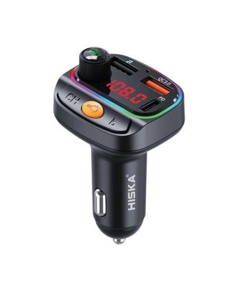 پخش کننده اف ام و شارژر فندکی خودرو هیسکا مدل HCC-339