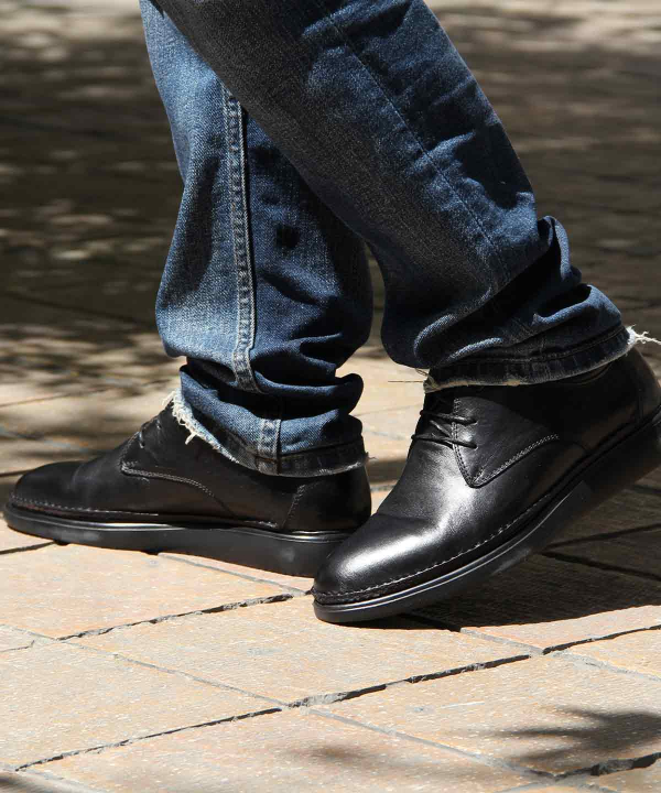 کفش چرم مردانه شهر چرم Leather City مدل mt64
