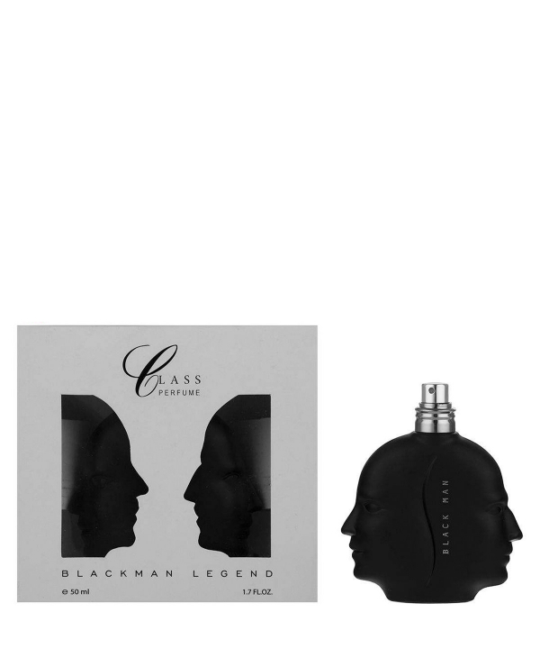 ادوپرفیوم مردانه کالکشن دو کلاس Collection De Class مدل Black Man Legend حجم 50 میلی‌لیتر