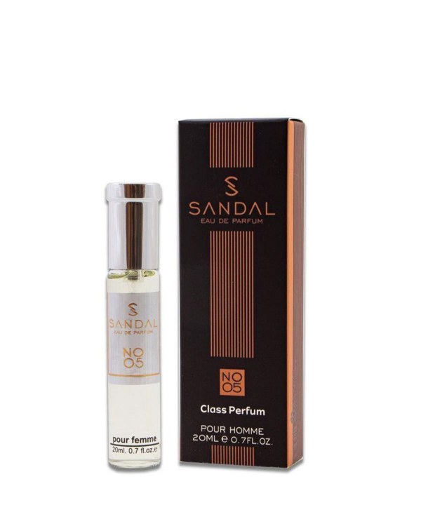 عطر جیبی مردانه صندل Sandal شماره 05 حجم 20 میلی‌لیتر