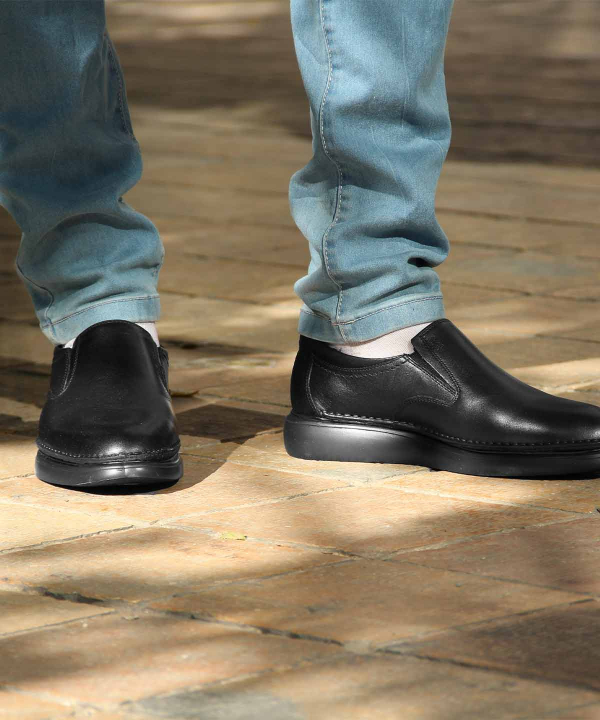 کفش چرم مردانه شهر چرم Leather City مدل mt67