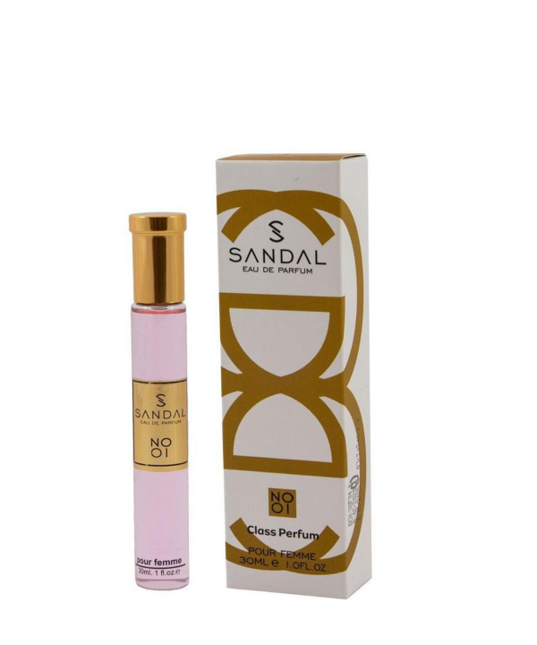 عطر جیبی زنانه صندل Sandal شماره 01 حجم 30 میلی‌لیتر