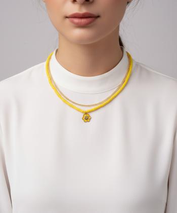 گردنبند زنانه قلم فلزي مدل necklace3L18