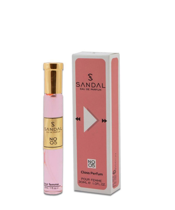 عطر جیبی زنانه صندل Sandal شماره 05 حجم 30 میلی‌لیتر