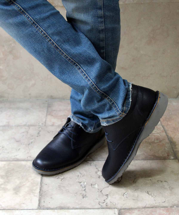 کفش چرم مردانه شهر چرم Leather City مدل mt69