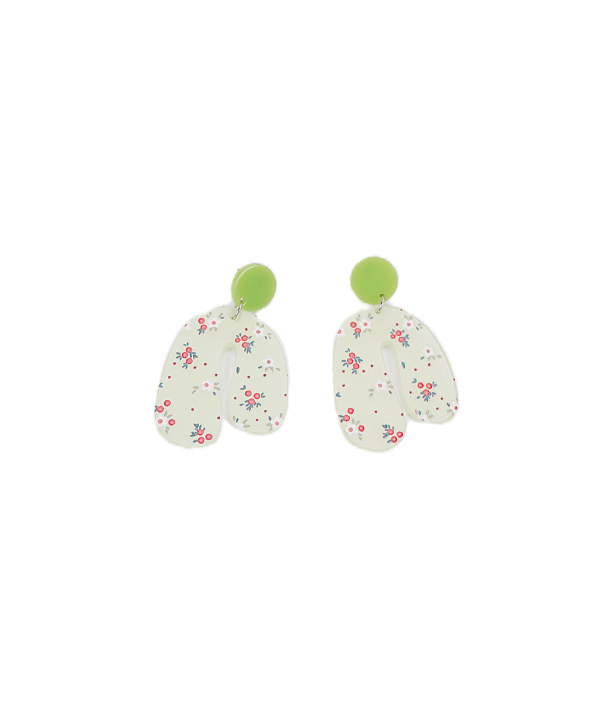 گوشواره زنانه قلم فلزی مدل earringplexi09