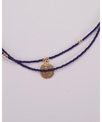 گردنبند زنانه قلم فلزي مدل necklace3L05