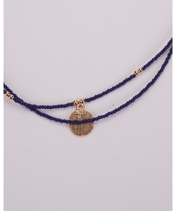 گردنبند زنانه قلم فلزي مدل necklace3L05