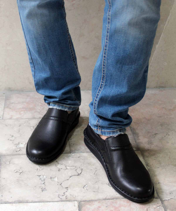 کفش چرم مردانه شهر چرم Leather City مدل mt71