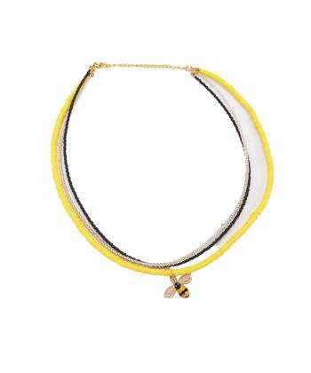 گردنبند زنانه قلم فلزي مدل necklace3L03