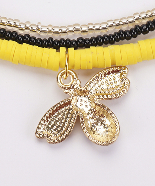 گردنبند زنانه قلم فلزي مدل necklace3L03