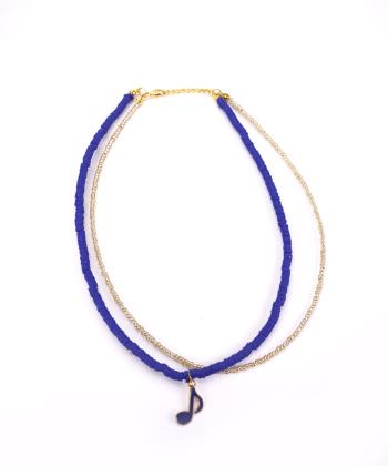 گردنبند زنانه قلم فلزي مدل necklace3L12