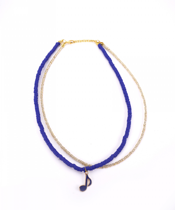 گردنبند زنانه قلم فلزي مدل necklace3L12