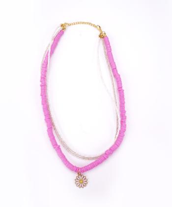 گردنبند زنانه قلم فلزي مدل necklace3L16