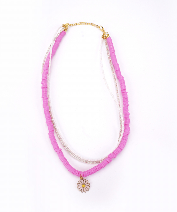 گردنبند زنانه قلم فلزي مدل necklace3L16