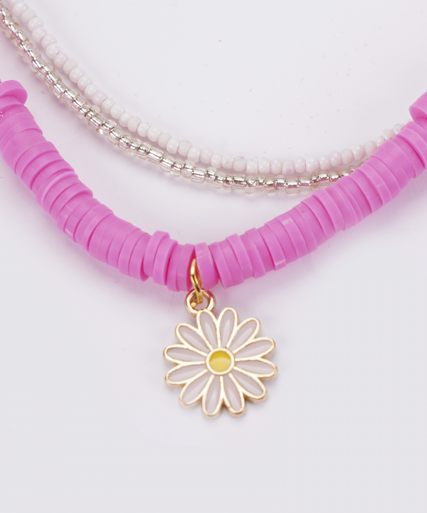 گردنبند زنانه قلم فلزي مدل necklace3L16