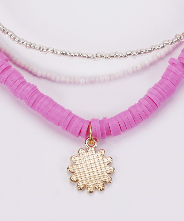 گردنبند زنانه قلم فلزي مدل necklace3L16