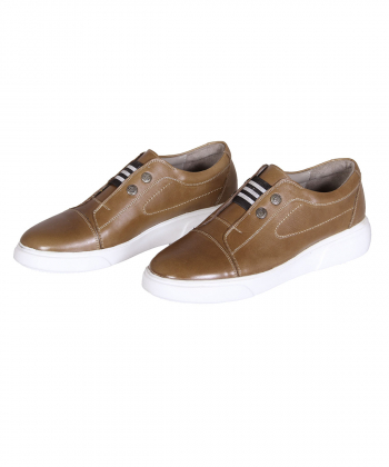 کفش مردانه چرم طبیعی شهر چرم Leather City مدل f6061