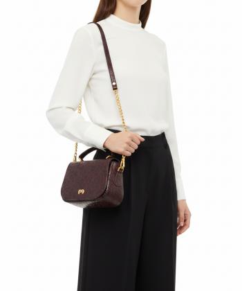 کیف زنانه چرم طبیعی منط Mante مدل F129
