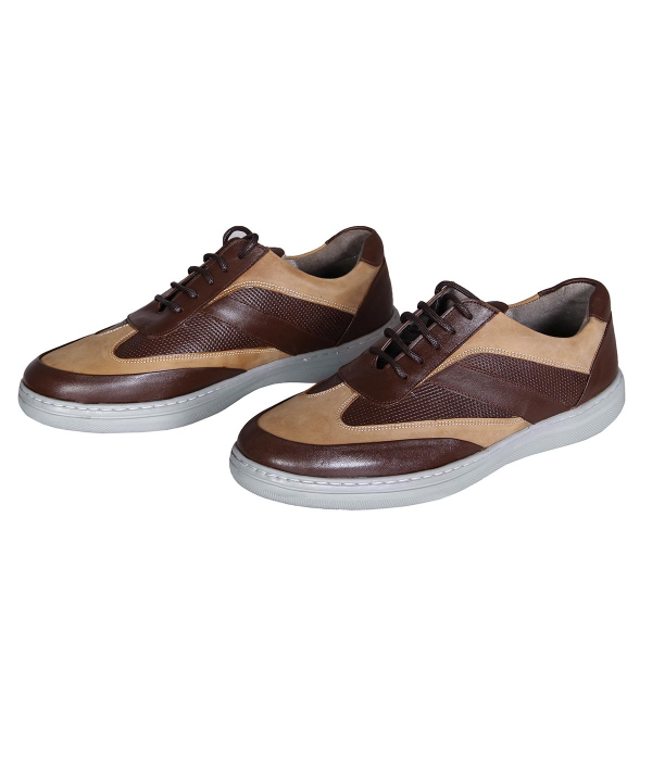 کفش مردانه چرم طبیعی شهر چرم Leather City مدل f6024