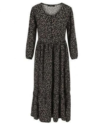پيراهن آستين بلند زنانه ال سي وايكيكي مدل S558540Z8