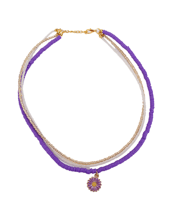 گردنبند زنانه قلم فلزي مدل necklace3L13