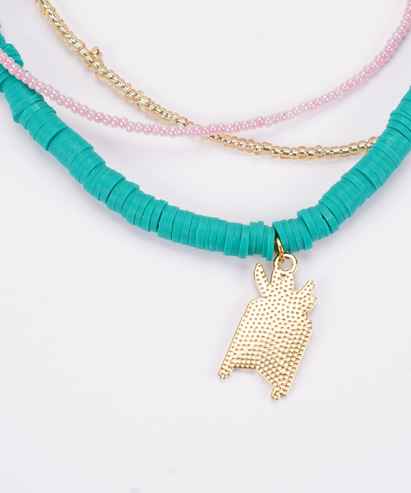 گردنبند زنانه قلم فلزي مدل necklace3L15