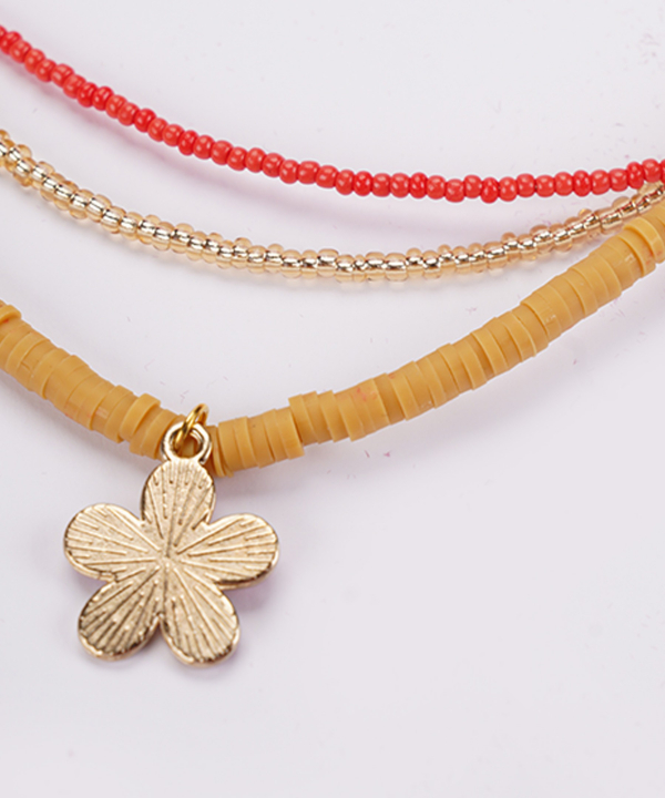 گردنبند زنانه قلم فلزي مدل necklace3L17