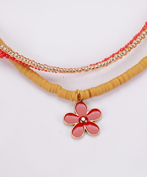 گردنبند زنانه قلم فلزي مدل necklace3L17