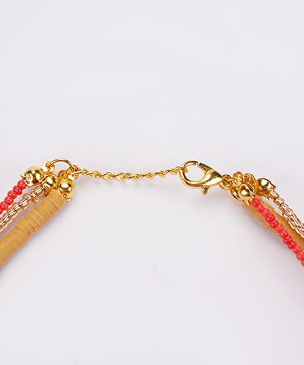 گردنبند زنانه قلم فلزي مدل necklace3L17
