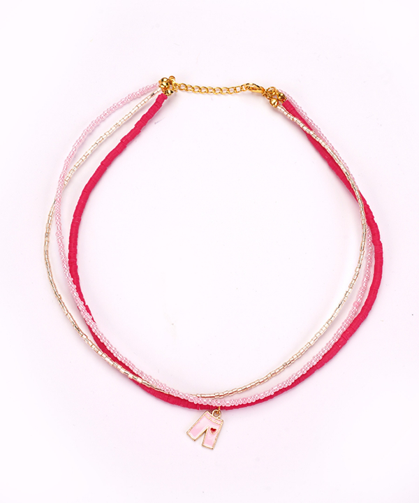 گردنبند زنانه قلم فلزي مدل necklace3L10