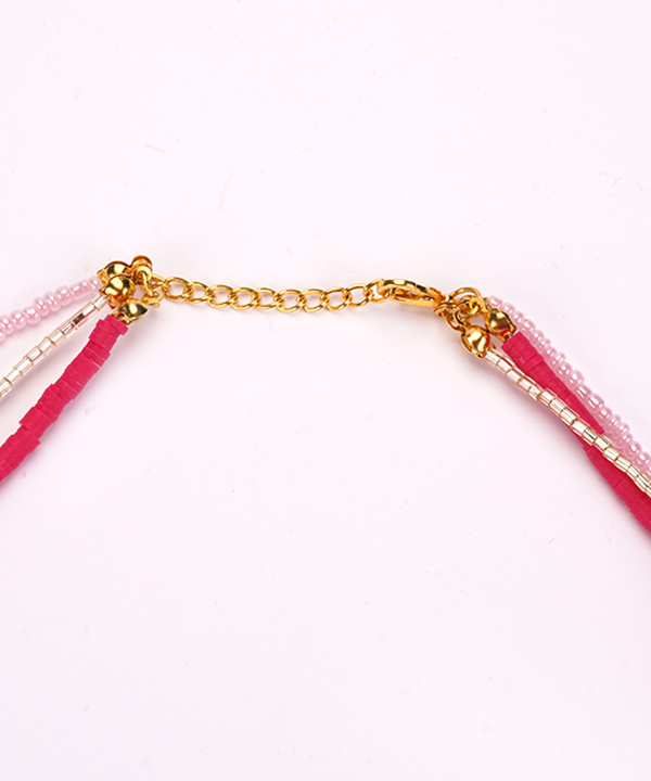 گردنبند زنانه قلم فلزي مدل necklace3L10