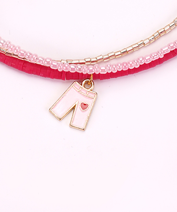 گردنبند زنانه قلم فلزي مدل necklace3L10