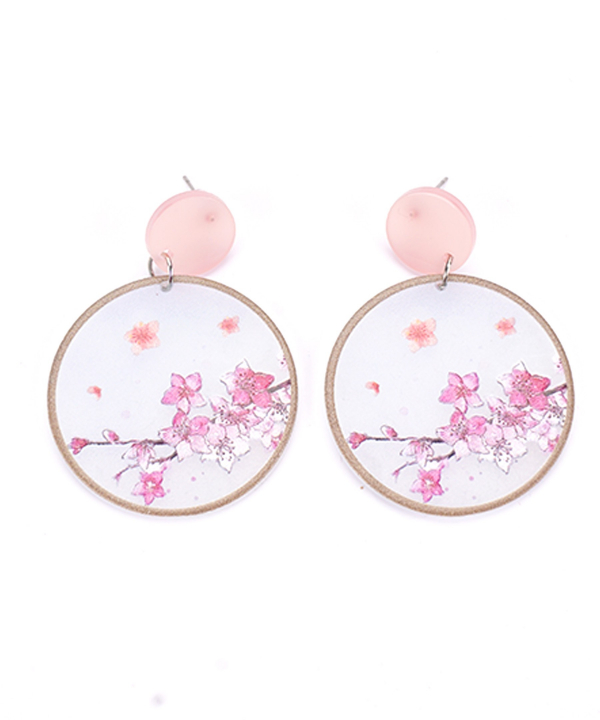 گوشواره زنانه قلم فلزي مدل earringplexi11