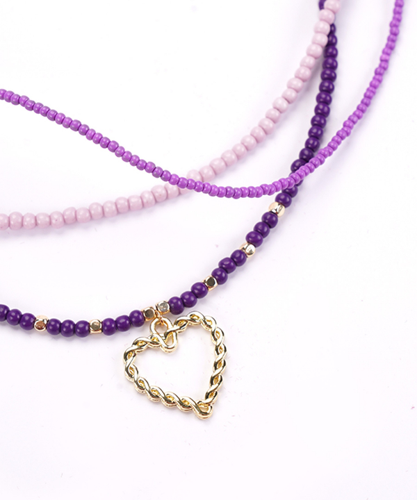 گردنبند زنانه قلم فلزي مدل necklace3L09