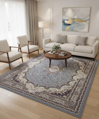 فرش ماشینی مستطیل بریلنت مدل HJ11764 ابعاد 300x190 سانتی متر