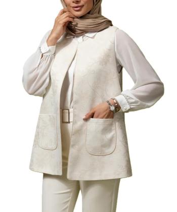 جلیقه زنانه برنس مدل AM-BORNOS-70108