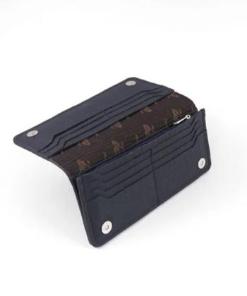 کیف پول چرم طبیعی منط مدل d143
